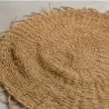 Round Coconut Fiber Parasol Canopy Ø200 cm for Ø180 cm Frame