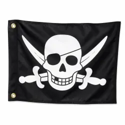 Children’s Pirate Flag with Hoisting System