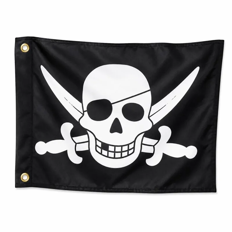 Children’s Pirate Flag with Hoisting System