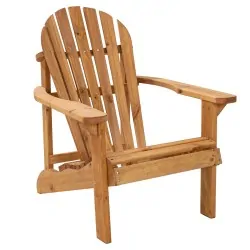 Ξύλινη Πολυθρόνα Κήπου Adirondack 88 × 72 × 92 εκ.