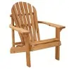 Ξύλινη Πολυθρόνα Κήπου Adirondack 88 × 72 × 92 εκ.