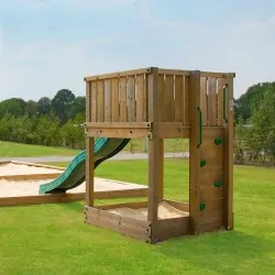 Commercial Wooden Playground Tower – Project 1