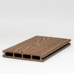 3D WPC Decking Board 2,5 x 15 x 360cm - Brown