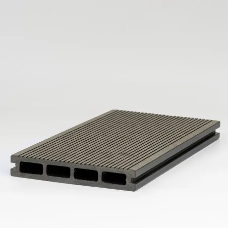 3D WPC Decking Board 2,5 x 15 x 360cm - Light Grey