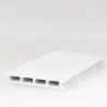 3D WPC Decking Board 2,5 x 15 x 360cm - White