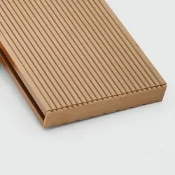 Τάπα WPC deck γραμμωτή 2,4 x 14,6εκ. - καφέ ανοιχτό