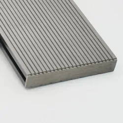 Τάπα WPC deck γραμμωτή  2,4 x 14,6εκ. - γκρι ανοιχτό