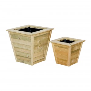 Wooden planter Berne