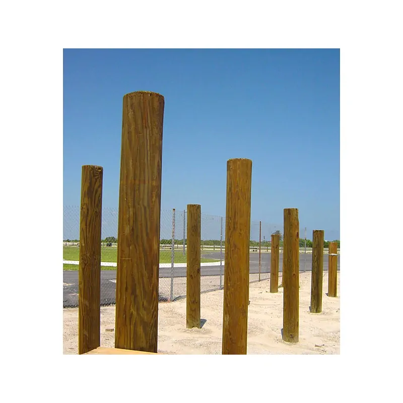 Ξύλινος πάσσαλος Ø18εκ.