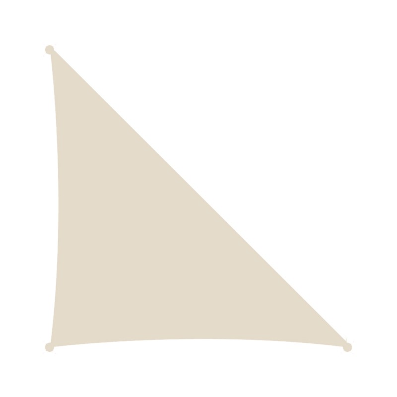 Shade sail triangle 230gsm 90° 4,2x4,2x6m