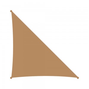 Shade sail triangle 230gsm 90° 4,2x4,2x6m