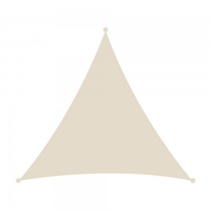 Shade sail triangle 230gsm 5x5x5m