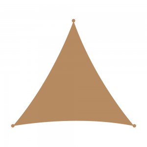 Shade sail triangle 230gsm 3,6 x 3,6 x 3,6m