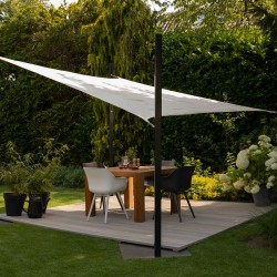 Cool fit shade sail square 285gsm 3,6x3,6m