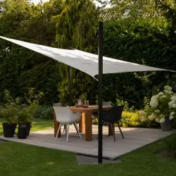 Cool fit shade sail square 285gsm 3,6x3,6m