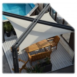 Shade sail square 230gsm 3,6x3,6m