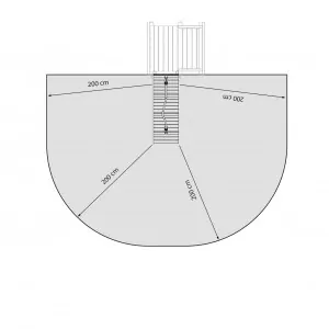 Ξύλινη ράμπα αναρρίχησης