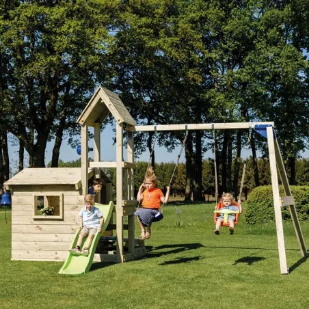 Playground tower Lookout + Swing Basic LOOKOUT TOWER 60cm + swing basic| set