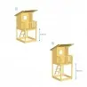 Playground tower - Beach Hut - slide height 120cm