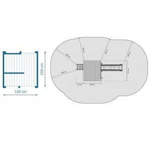 Playground tower - Beach Hut