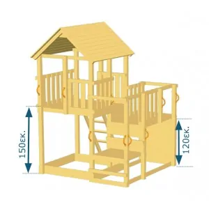 Ξύλινος πύργος Penthouse