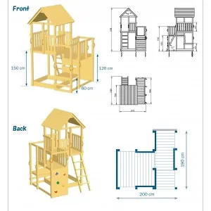 Ξύλινος πύργος Penthouse