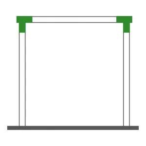 Swing corner Unioversal 90°
