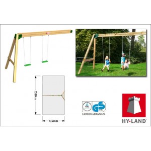 Commercial wooden playground - Project P SET