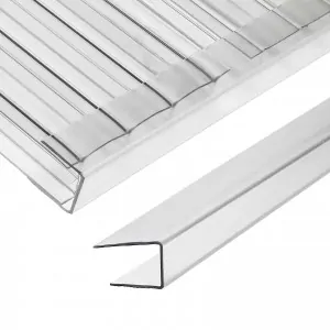 Polycarbonate U profile