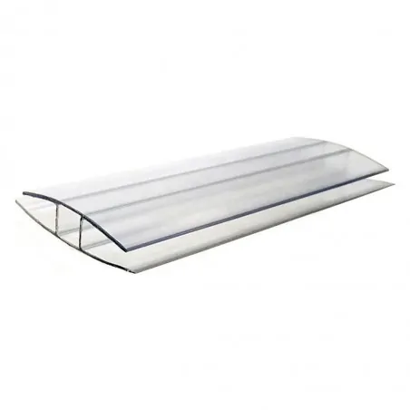 Polycarbonate sheet Η profile 6mm PROFILE H 16mm |200cm