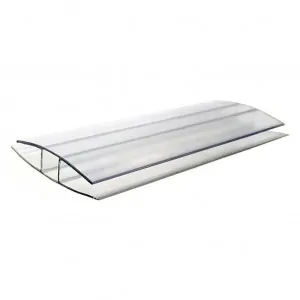 Polycarbonate sheet Η profile 6mm