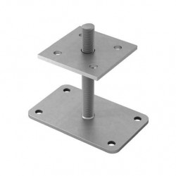 Adjustable post base