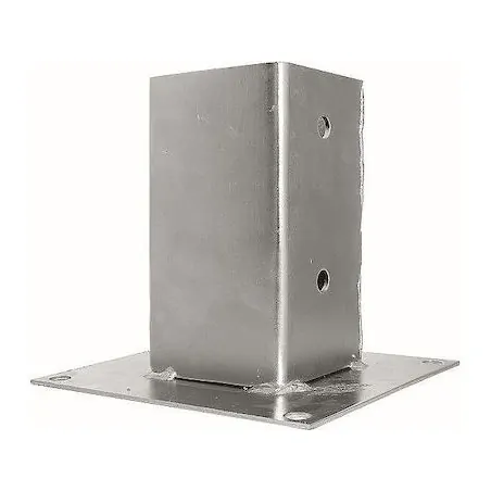 Bάση ξύλου βιδωτή INOX Βάση βιδωτή Νο7 INOX