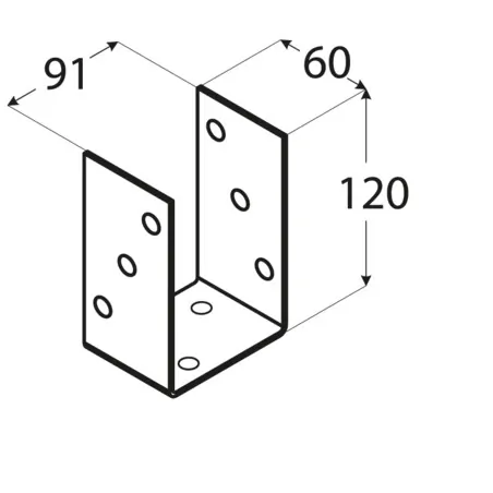 Βάση ξύλου U No 7