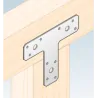 Σύνδεσμος ξύλου Τ Σύνδεσμος ξύλου Τ - 150 x 127 x 38mm