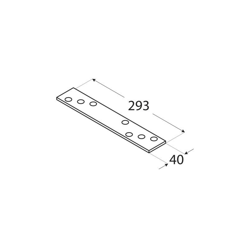 Narrow connector