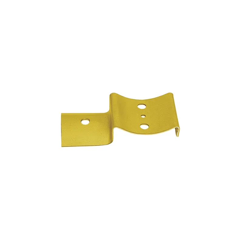 Round fence post bracket