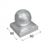 Post finial cap ball Nr 7