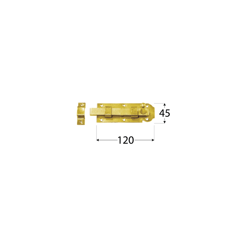 Door latch 12cm