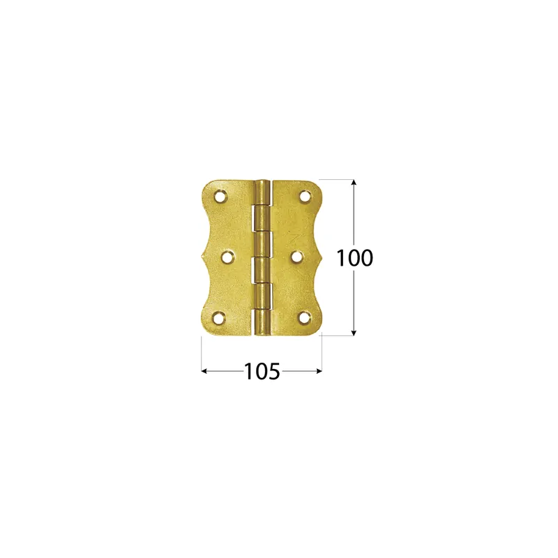 Gate Hinge 100 x 105mm