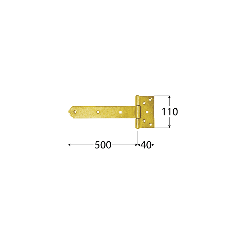 Gate hinge in 3 sizes