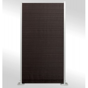 Techno-rattan fence panel