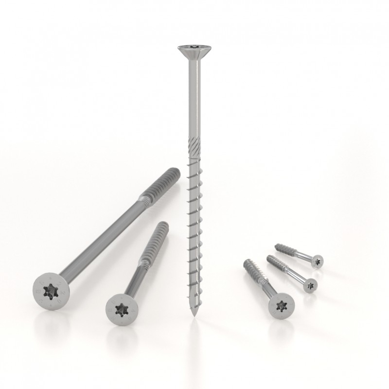 Wood screw INOX