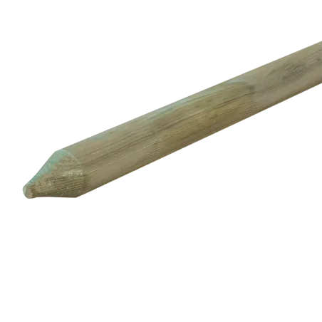 Ξύλινος πάσσαλος Ø4εκ. Ø4 x 40εκ. | με μύτη