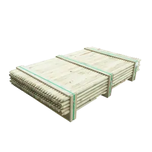 Ξύλινος πάσσαλος Ø4εκ.