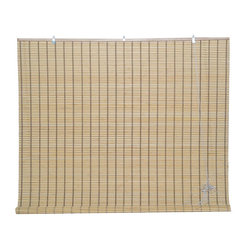 Bamboo roller blind