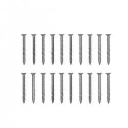 Screws for pad eye (20pcs), stainless steel 4x40mm