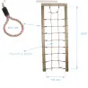 Climbing net 75 x 200cm Climbing net75 x 200cm (without the wooden frame)