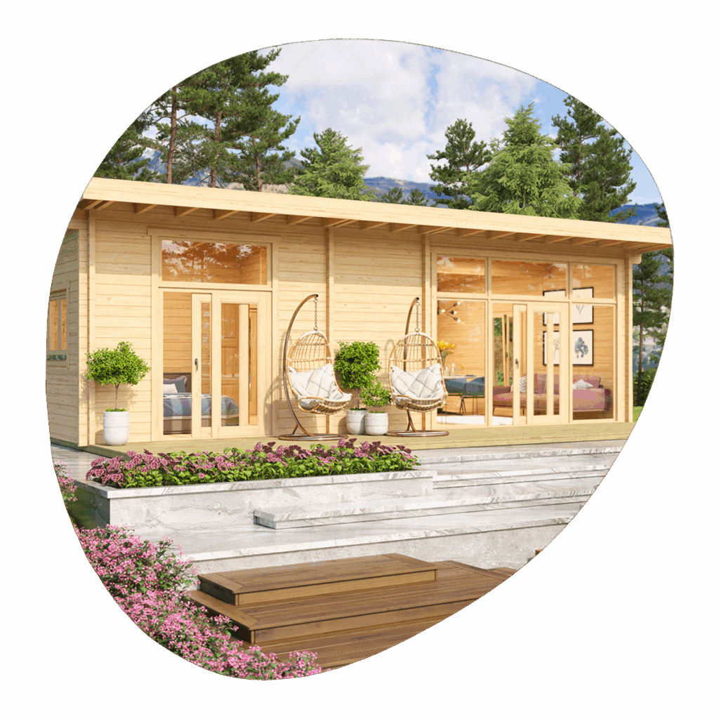 ΞΥΛΙΝΑ ΣΠΙΤΙΑ ΚΗΠΟΥ SHOWOOD