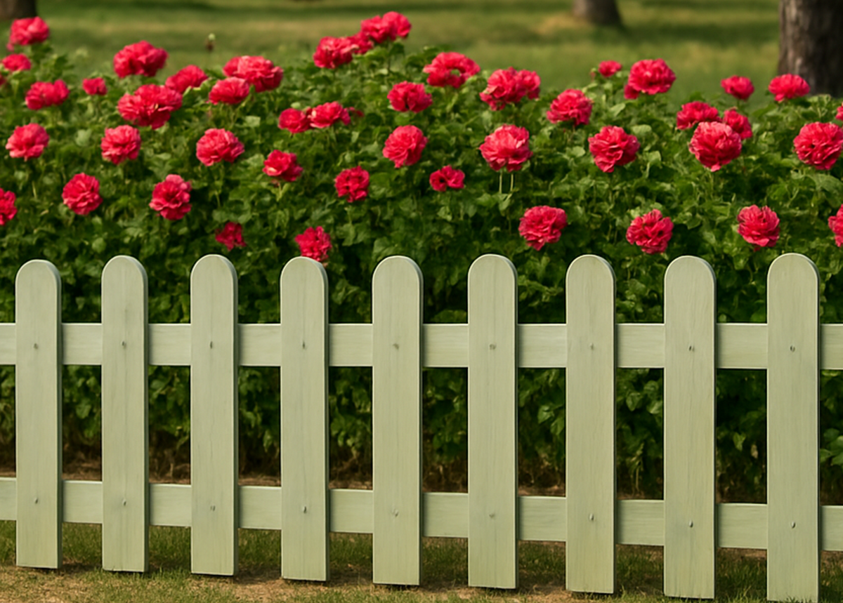 Ξύλινη περίφραξη για κήπους, αυλές και επαγγελματικές εγκαταστάσεις